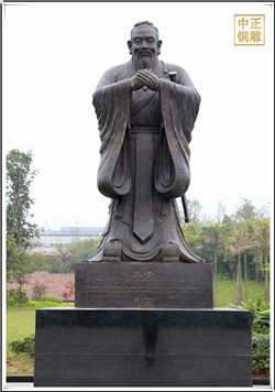 鑄銅孔子像制作完成